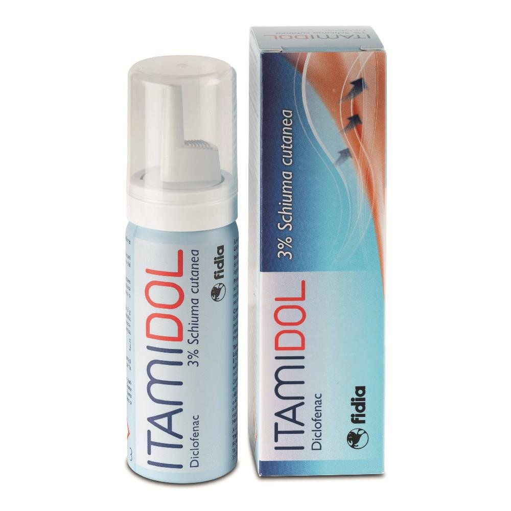 ITAMIDOL*schiuma cutanea 50 g 3%