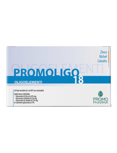 PROMOLIGO 18 ZINCO/NICHEL/COBALTO 20 FIALE 2 ML
