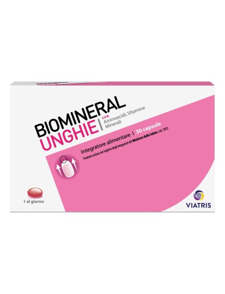 BIOMINERAL UNGHIE 30 CAPSULE
